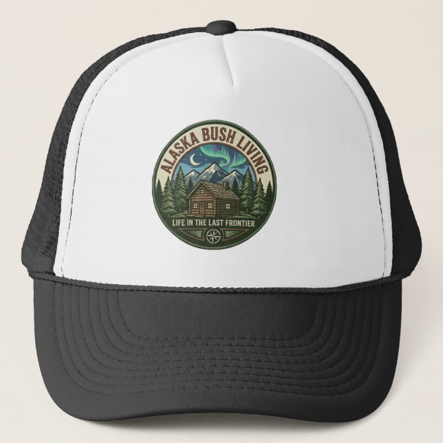Casquette de baseball Alaska Bush Living (Devant)