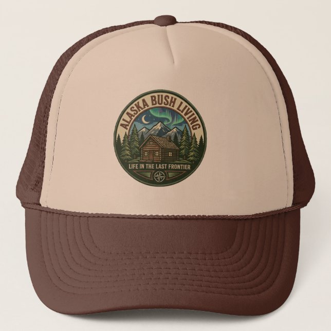 Casquette de baseball Alaska Bush Living (Devant)