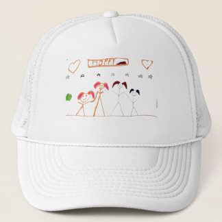 Casquette de baseball amitié gribouillis enfants j
