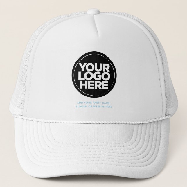 Casquette de Baseball avec Logo et Texte Personnal (Devant)