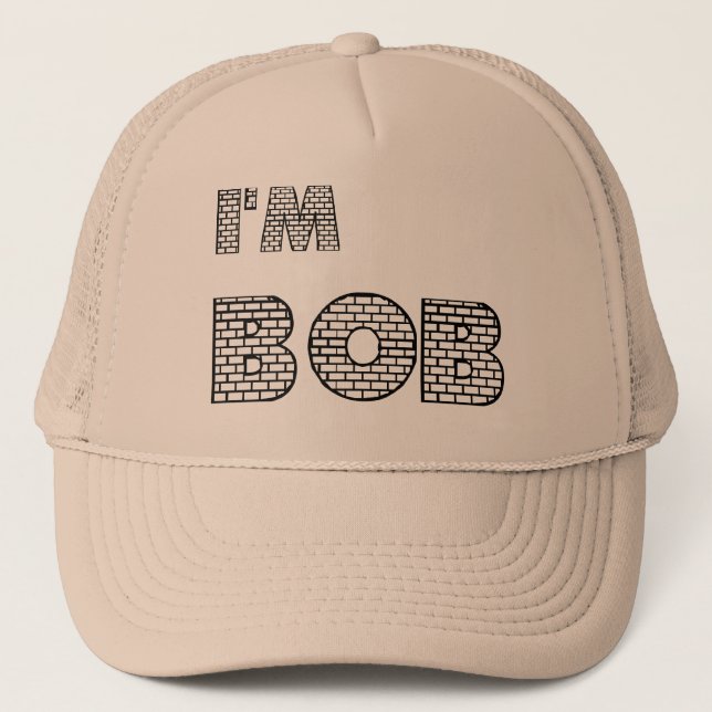 CASQUETTE DE BASEBALL - BOB LE CONSTRUCTEUR (Devant)