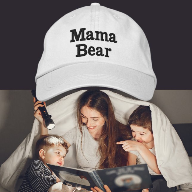Casquette de baseball brodé de Mama Bear (Créateur téléchargé)