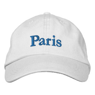 Casquette de baseball brodé de Paris