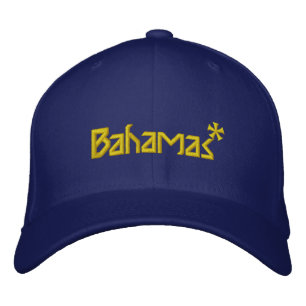 Casquette de baseball brodé des Bahamas