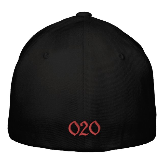 Casquette de baseball brodée Amsterdam 020 (Dos)