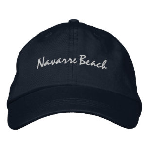 Casquette de baseball brodée de Navarre Beach Flor