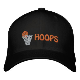 Casquette de baseball brodée personnalisée HOOPS B