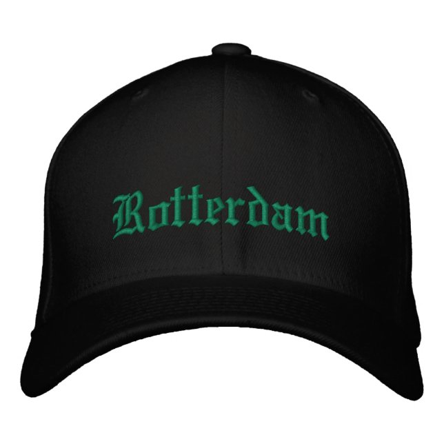 Casquette de baseball brodée Rotterdam 010 (Devant)
