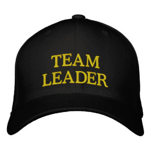 Casquette de baseball brodée TEAM LEADER pour les 