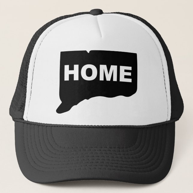 Casquette de baseball Connecticut, loin de l'État (Devant)
