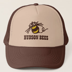 Casquette de baseball d'abeilles du Hudson (brun)