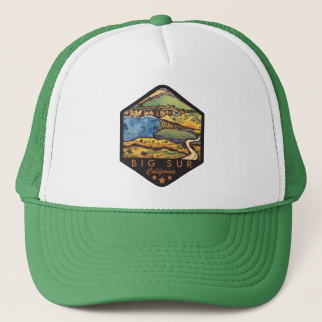 Casquette de baseball de Big Sur Californie (Devant)