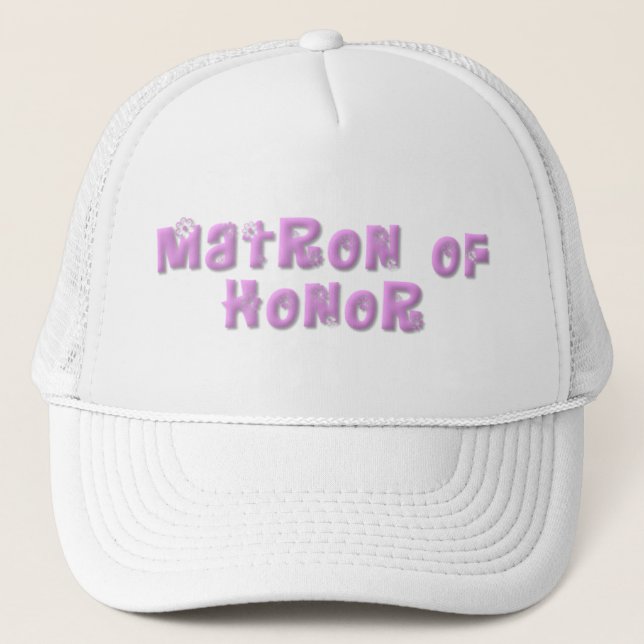 Casquette de baseball de dame de honneur de KRW (Devant)