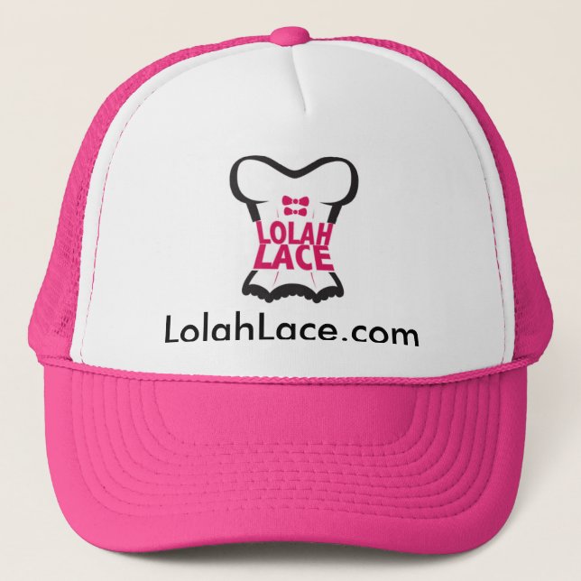 Casquette de baseball de dentelle de Lolah auteur (Devant)