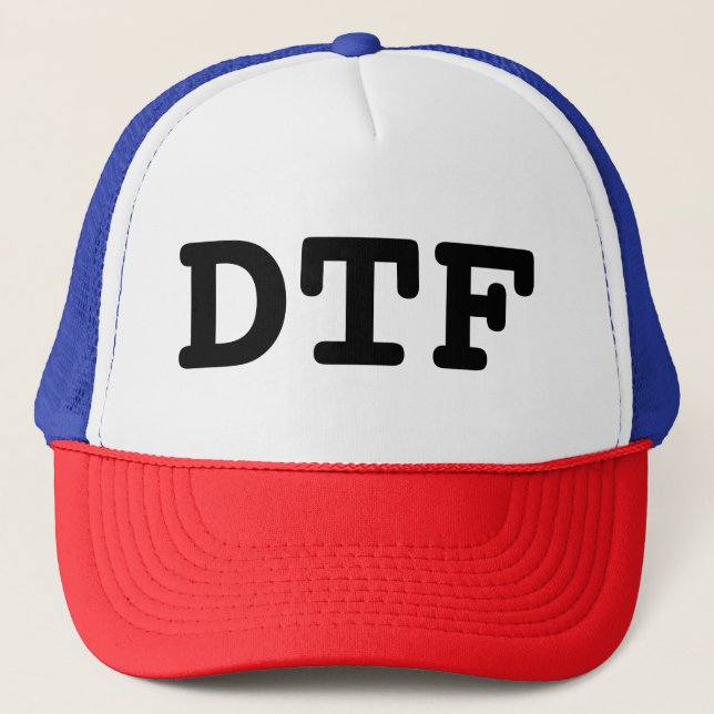 Casquette de baseball de DTF (Devant)