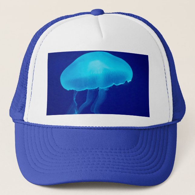 Casquette de baseball de flottement de méduses (Devant)
