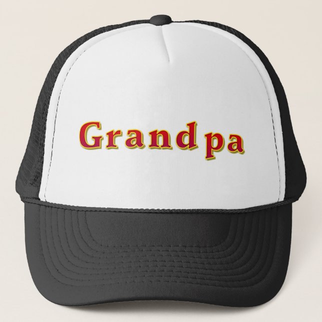Casquette de baseball de grand-papa (Devant)