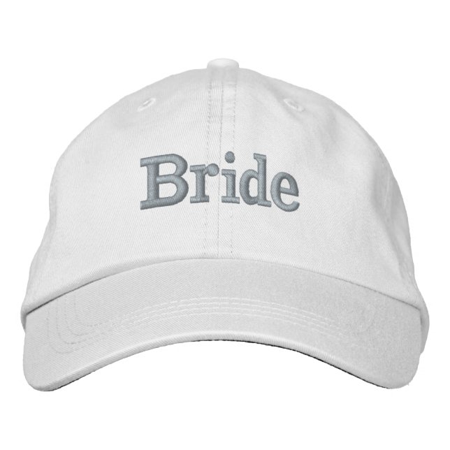 Casquette de baseball de jeune mariée (Devant)
