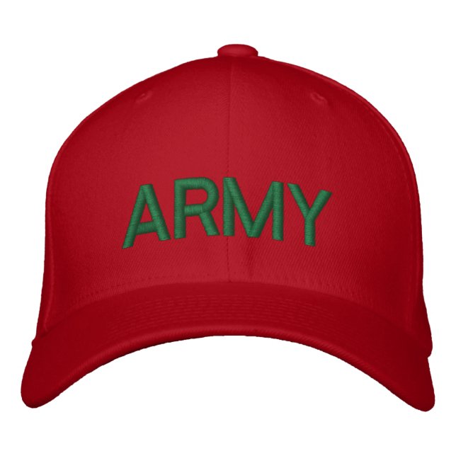 CASQUETTE DE BASEBALL DE L'ARMÉE (Devant)