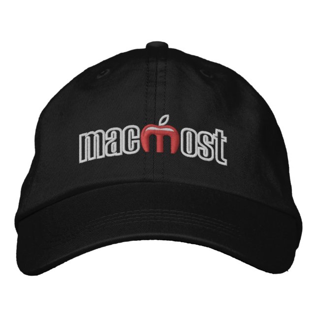 Casquette de baseball de MacMost (Devant)