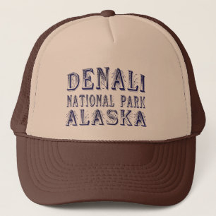 Casquette de baseball de parc national de l'Alaska