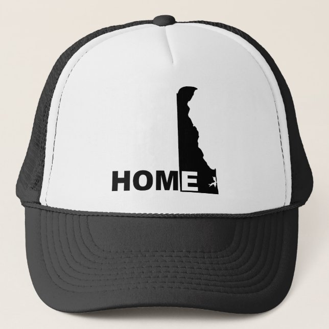 Casquette de baseball Delaware Maison Loin de l'Ét (Devant)
