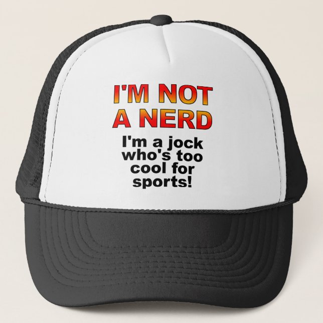 Casquette de Baseball Drôle Chapeau de Trucker Ner (Devant)