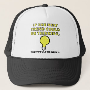Casquette de Baseball Drôle de Tendance Réfléchie