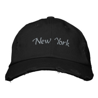 CASQUETTE DE BASEBALL EMBROIDÉE À NEW YORK