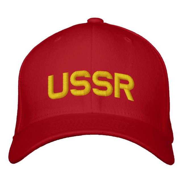 CASQUETTE DE BASEBALL EMBROIDÉE URSS (Devant)