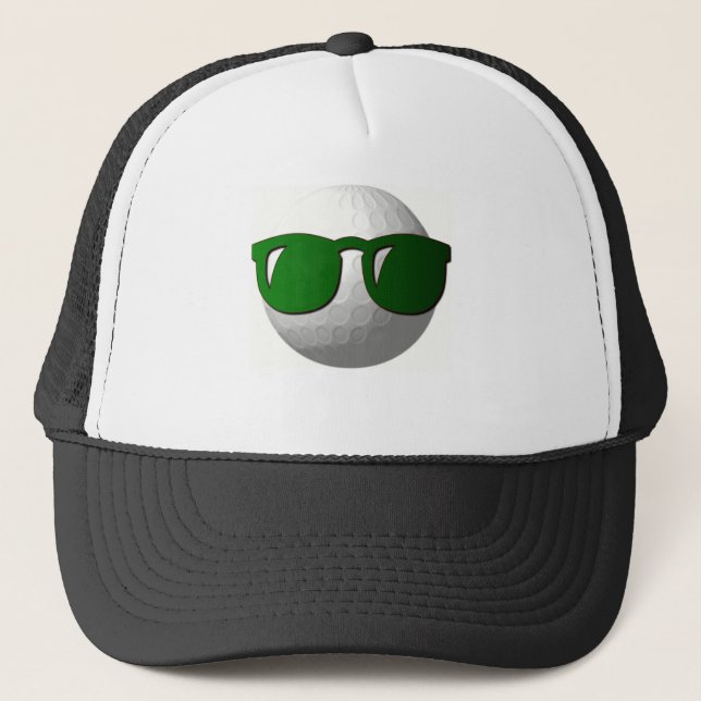 Casquette de baseball frais de conception de boule (Devant)