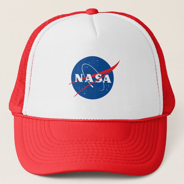 Casquette de baseball Iconique de la NASA (blanc/r (Devant)