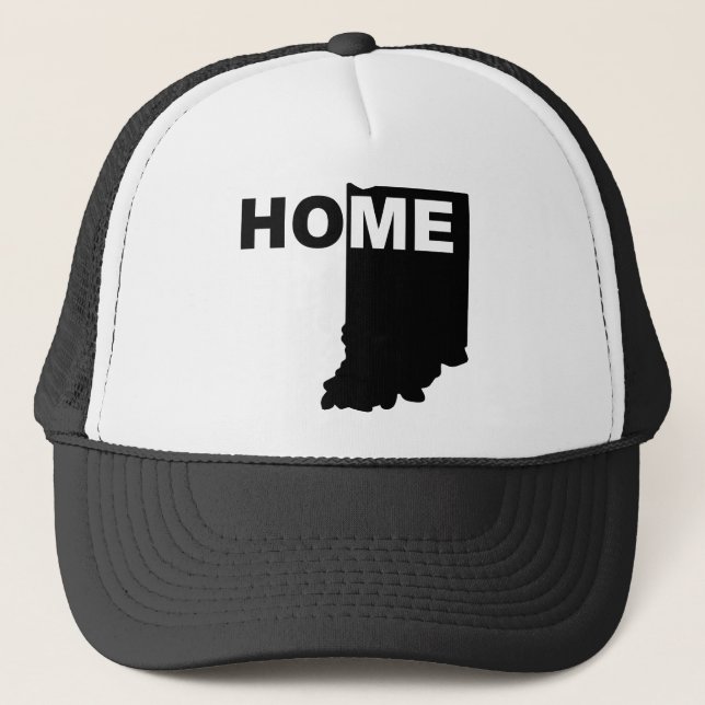 Casquette de baseball Indiana, loin de l'État (Devant)