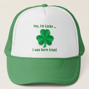 Casquette de baseball irlandaise chanceuse de