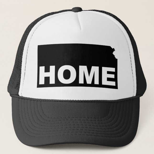 Casquette de baseball Kansas, loin de chez soi (Devant)