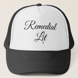 Casquette de baseball Littérature de rattrapage