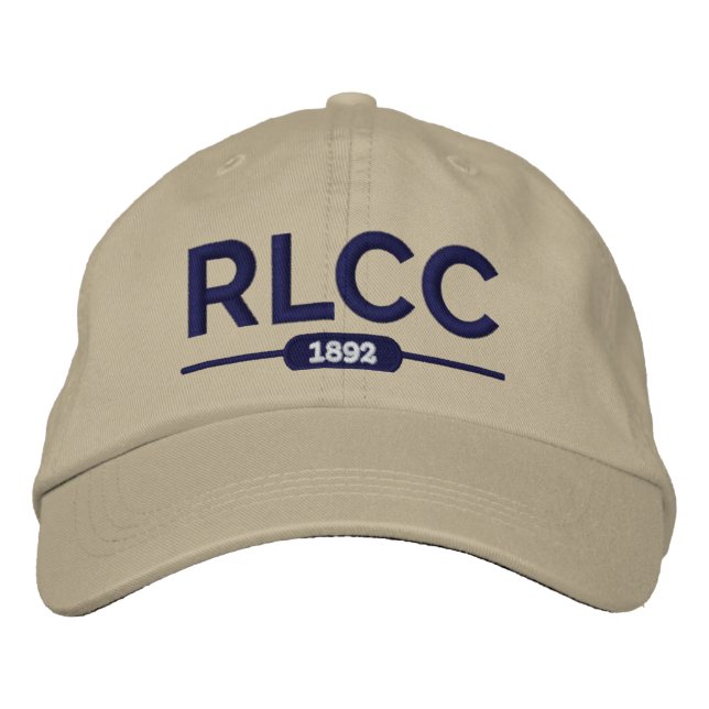 Casquette de baseball RLCC brodé (Devant)