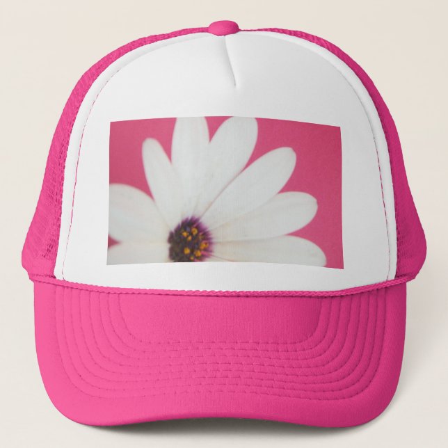 Casquette de baseball (Rose DaisyOnPink)RFPM Desig (Devant)