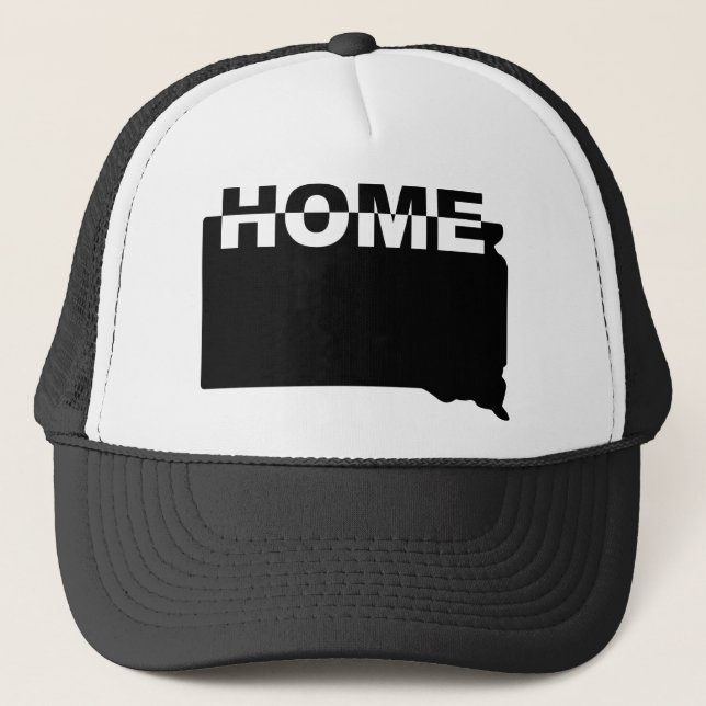 Casquette de baseball South Dakota Home Away From  (Devant)