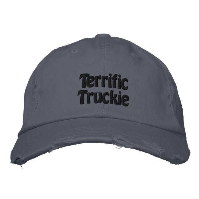 Casquette de baseball Truckie par dalDesignNZ (Devant)
