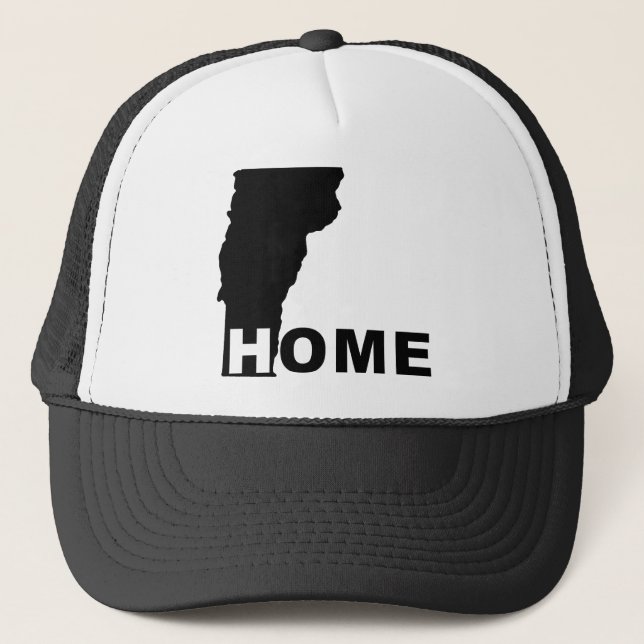 Casquette de baseball Vermont loin de l'État (Devant)