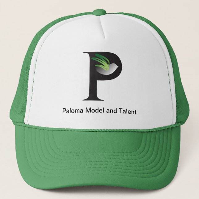 Casquette de baseball vert de PMT (Devant)