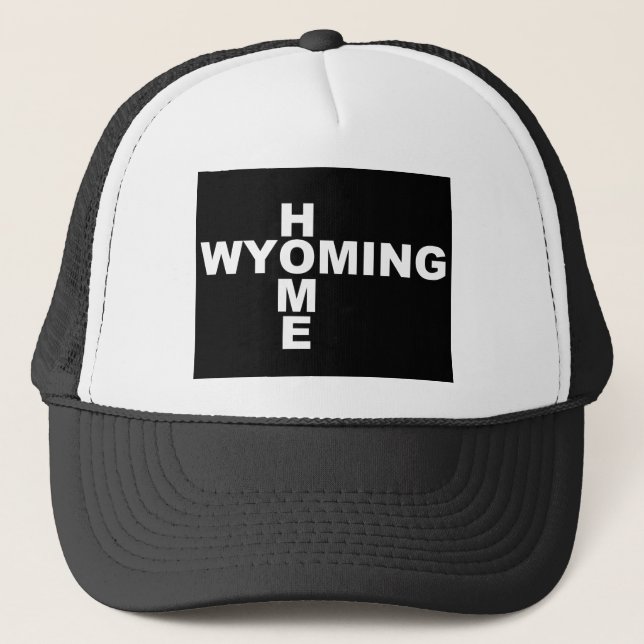 Casquette de baseball Wyoming Home Away From State (Devant)