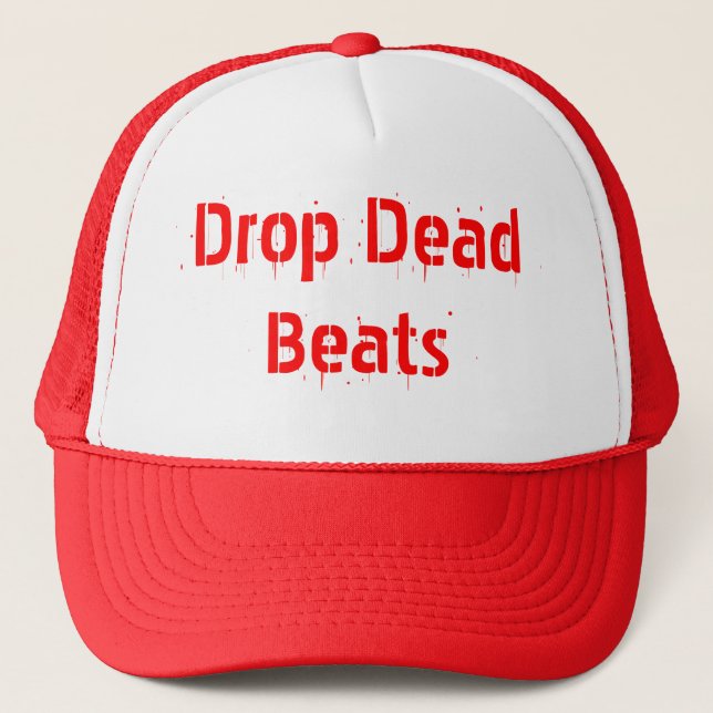 Casquette de battements de morts de baisse (Devant)