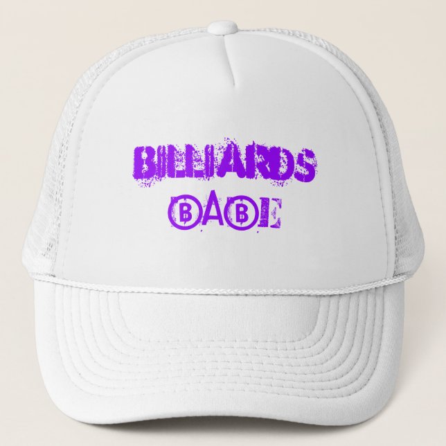 Casquette de bébé de billards (Devant)