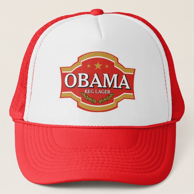 Casquette de bière d'Obama (Devant)