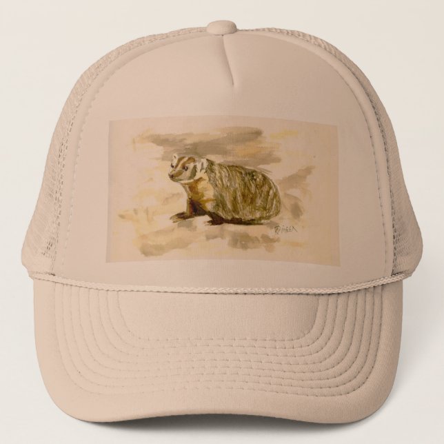 Casquette de blaireau (Devant)