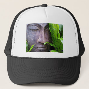 Casquette de blanc de noir de sérénité de Boudd