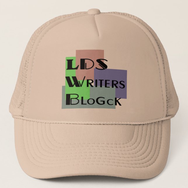 Casquette de Blogck d'auteurs de LDS (Devant)