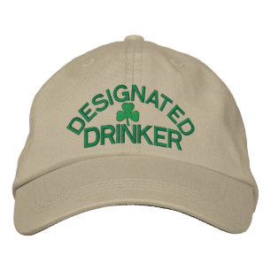 Casquette de boisson désigné